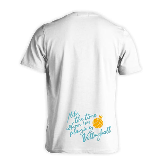 バレーボール バレーボールをしている時間が好き 吸水速乾ドライTシャツ