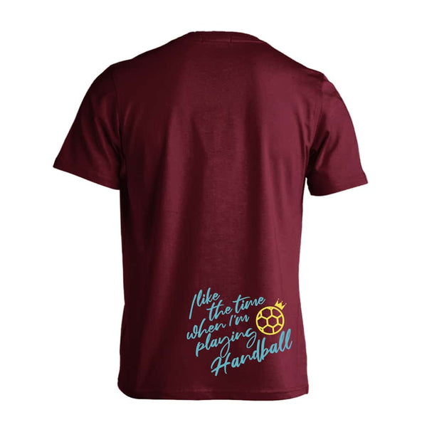 ハンドボールをしている時間が好き｜ハンドボールドライTシャツ