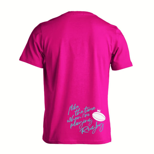 ラグビー ラグビーをしている時間が好き 吸水速乾ドライTシャツ