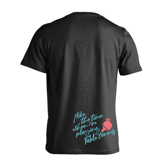 卓球 卓球をしている時間が好き 吸水速乾ドライTシャツ