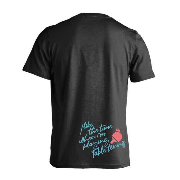 卓球をしている時間が好き｜卓球ドライTシャツ