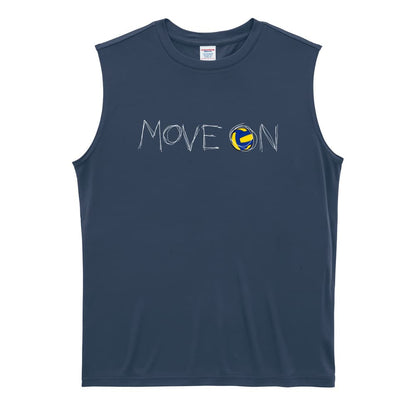 バレーボール MOVE ON 進め リサイクルポリエステル ノースリーブシャツ