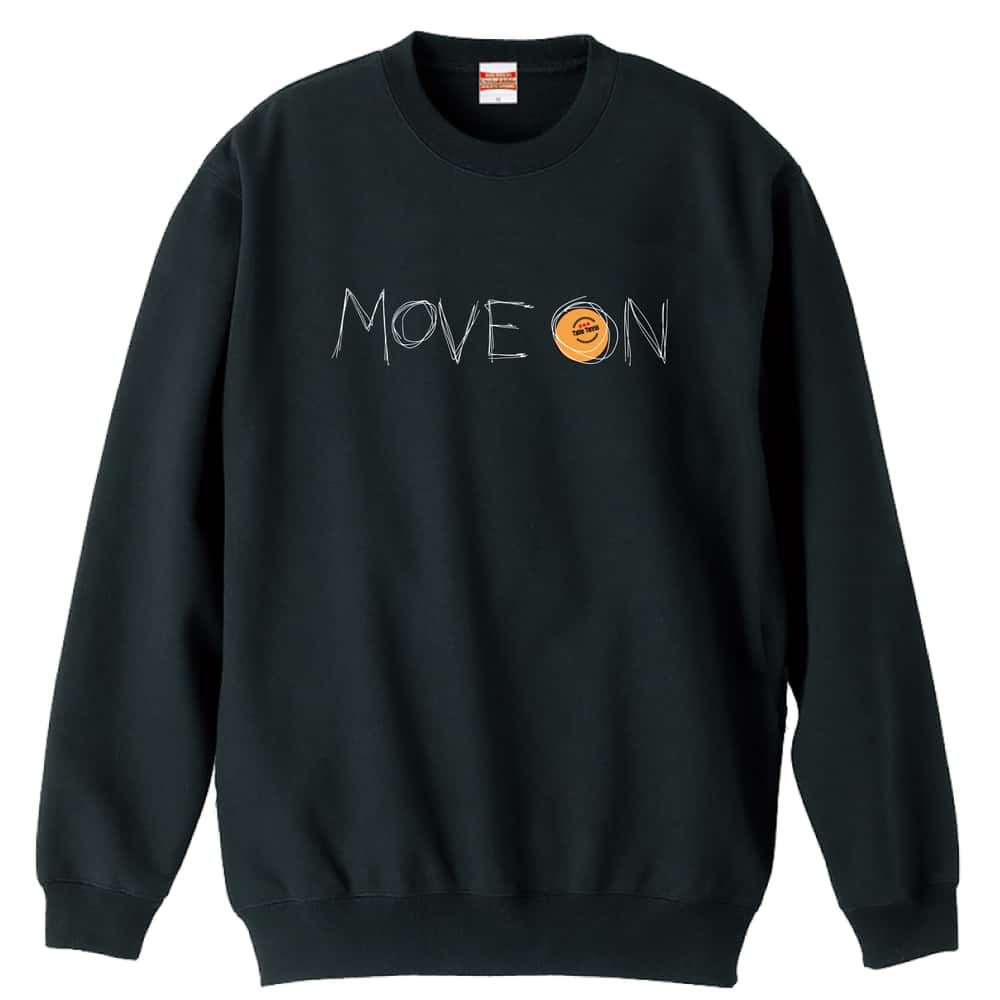 卓球 MOVE ON 進め 裏パイルスウェットトレーナー