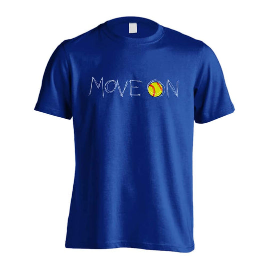 ソフトボール MOVE ON 進め 吸水速乾ドライTシャツ