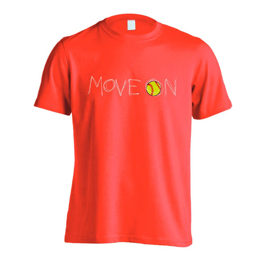 ソフトボール MOVE ON 進め 吸水速乾ドライTシャツ