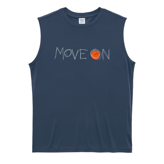 ラクロス MOVE ON 進め リサイクルポリエステル ノースリーブシャツ