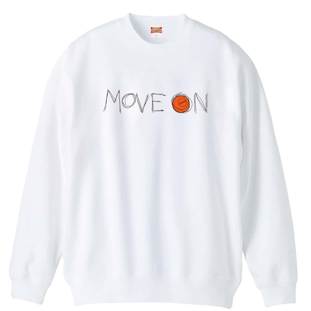ラクロス MOVE ON 進め 裏パイルスウェットトレーナー