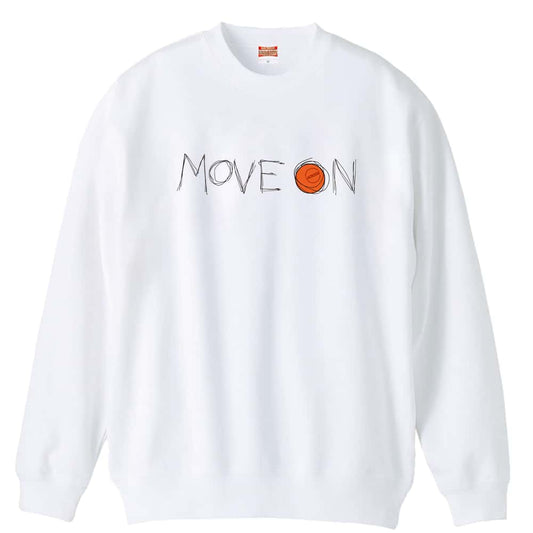 ラクロス MOVE ON 進め 裏パイルスウェットトレーナー