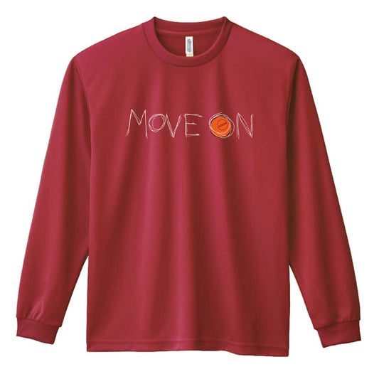 ラクロス MOVE ON 進め 吸水速乾ドライロングTシャツ