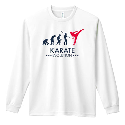 武道・格闘技 空手エボリューション 吸水速乾ドライロングTシャツ