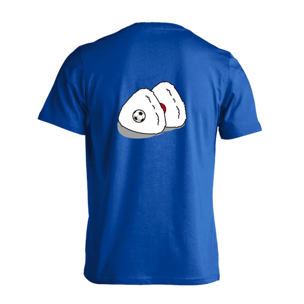 サッカー サッカーボール in おにぎり 吸水速乾ドライTシャツ