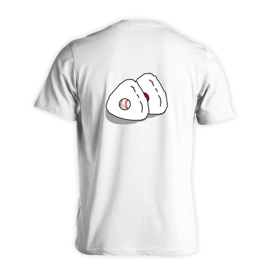 野球 野球ボール in おにぎり 吸水速乾ドライTシャツ