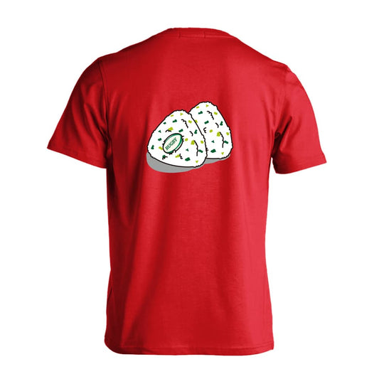 ラグビー ラグビーボール in おにぎり 吸水速乾ドライTシャツ