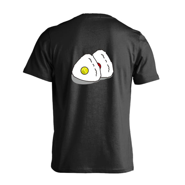 テニスボール in おにぎり｜テニスドライTシャツ