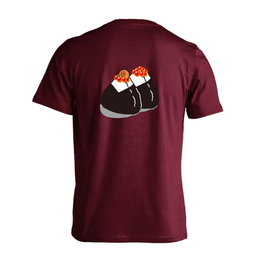 卓球 ピンポンボール on おにぎり 吸水速乾ドライTシャツ