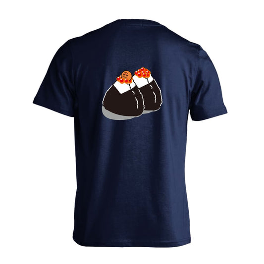 卓球 ピンポンボール on おにぎり 吸水速乾ドライTシャツ