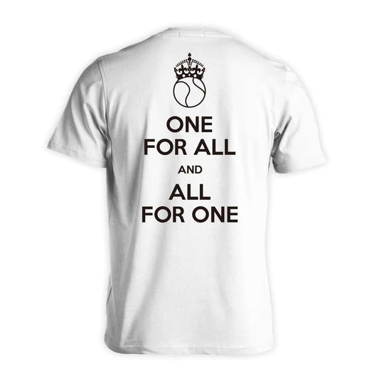 テニス ONE FOR ALL AND ALL FOR ONE テニス 吸水速乾ドライTシャツ