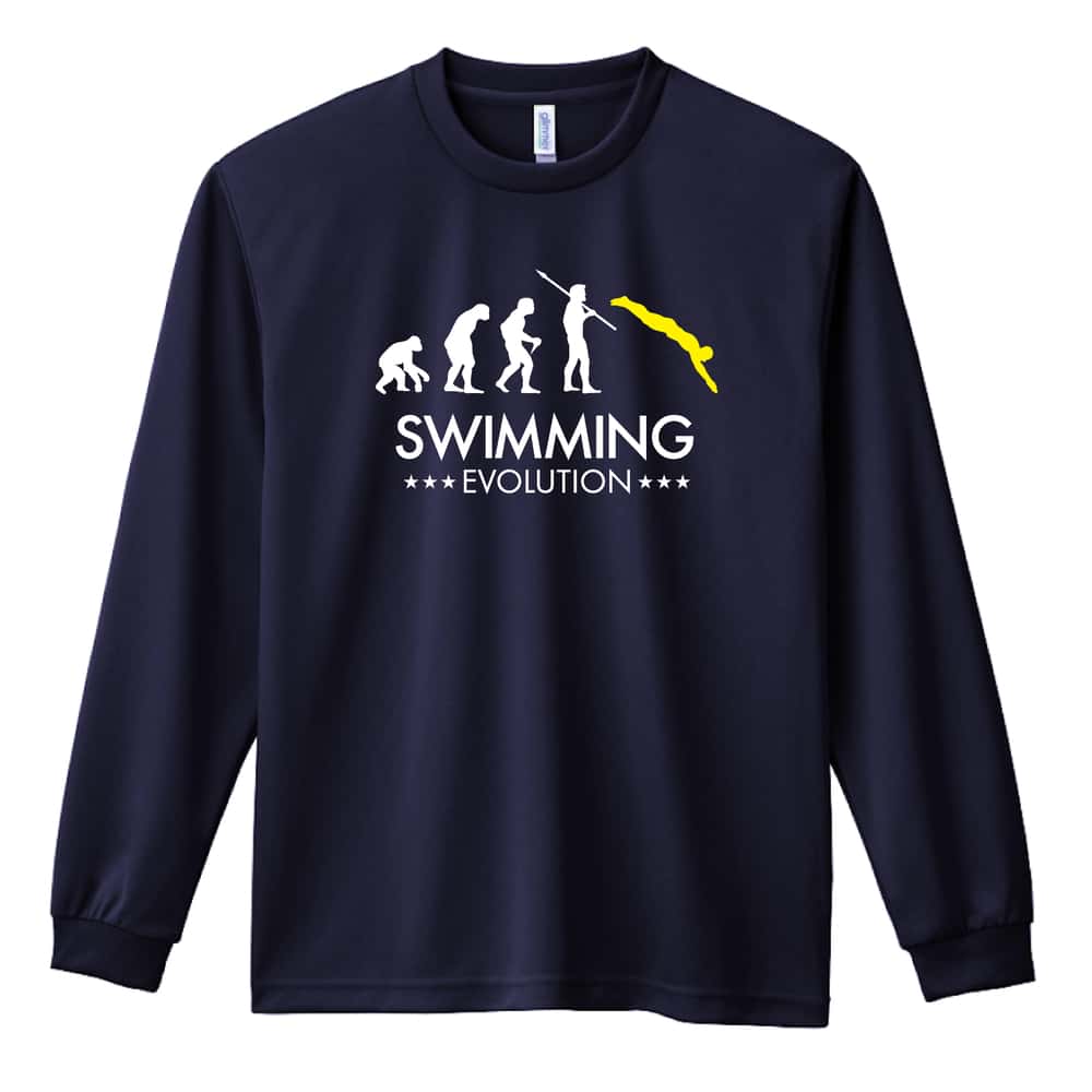水泳 水泳エボリューション 吸水速乾ドライロングTシャツ
