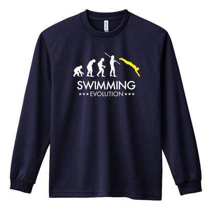 水泳 水泳エボリューション 吸水速乾ドライロングTシャツ