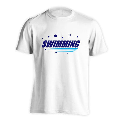 水泳 SWIMMING バブルロゴ 吸水速乾ドライTシャツ