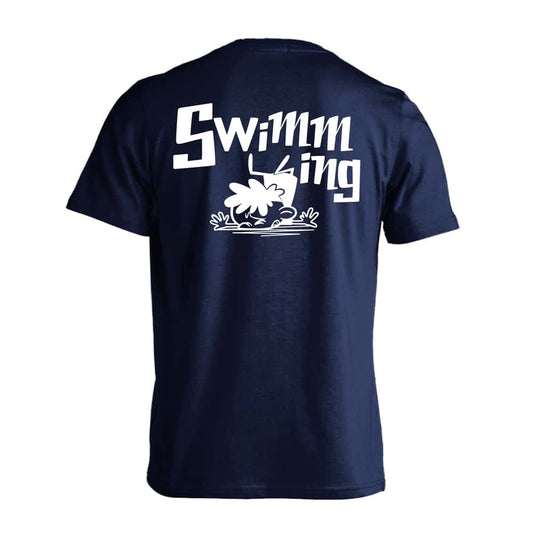 水泳 水泳 七転び八起き 吸水速乾ドライTシャツ