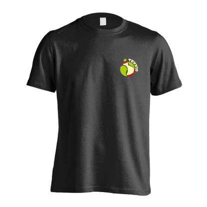 テニス りんごでテニス 吸水速乾ドライTシャツ