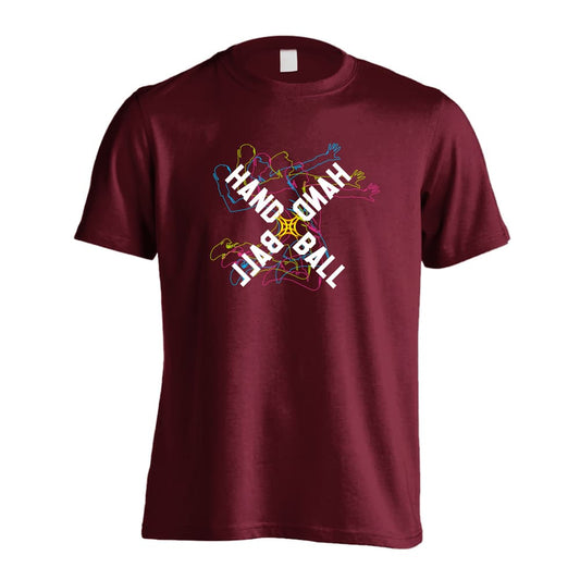 ハンドボール ネオンスタイルのクロスHANDBALL 吸水速乾ドライTシャツ