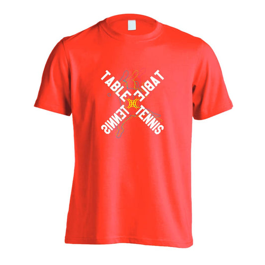 卓球 ネオンスタイルのクロスTABLETENNIS 吸水速乾ドライTシャツ