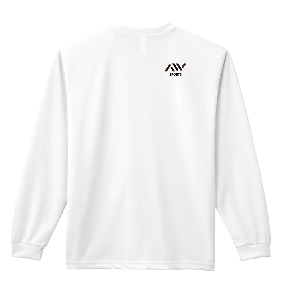 ダンス スマイルダンスロゴ 吸水速乾ドライロングTシャツ 背面デザイン
