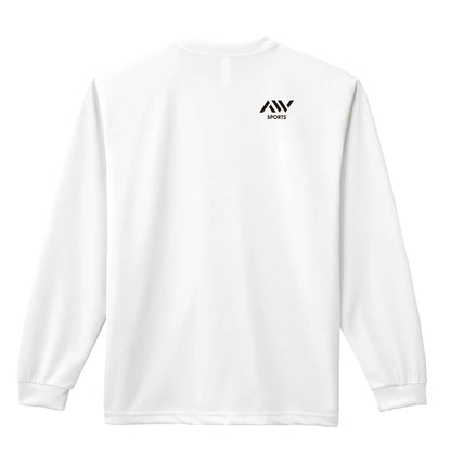 ダンス スマイルダンスロゴ 吸水速乾ドライロングTシャツ 背面デザイン