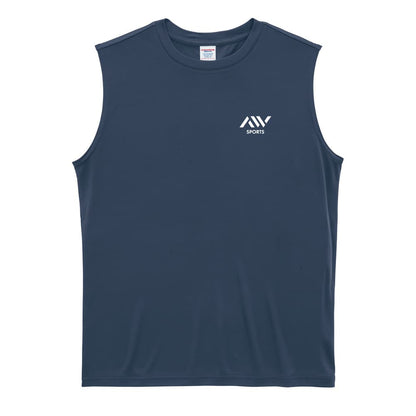 フィッシング 釣り侍 リサイクルポリエステル ノースリーブシャツ 前面デザイン