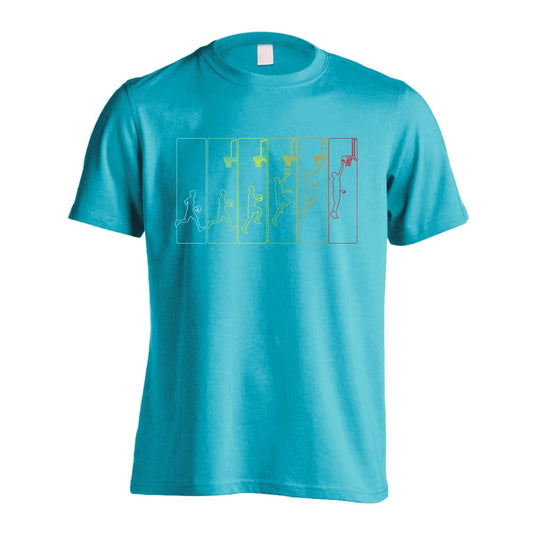 バスケットボール レイアップ アニメーション 吸水速乾ドライTシャツ
