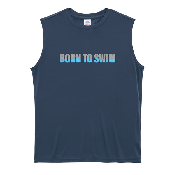BORN TO SWIM｜水泳ノースリーブシャツ