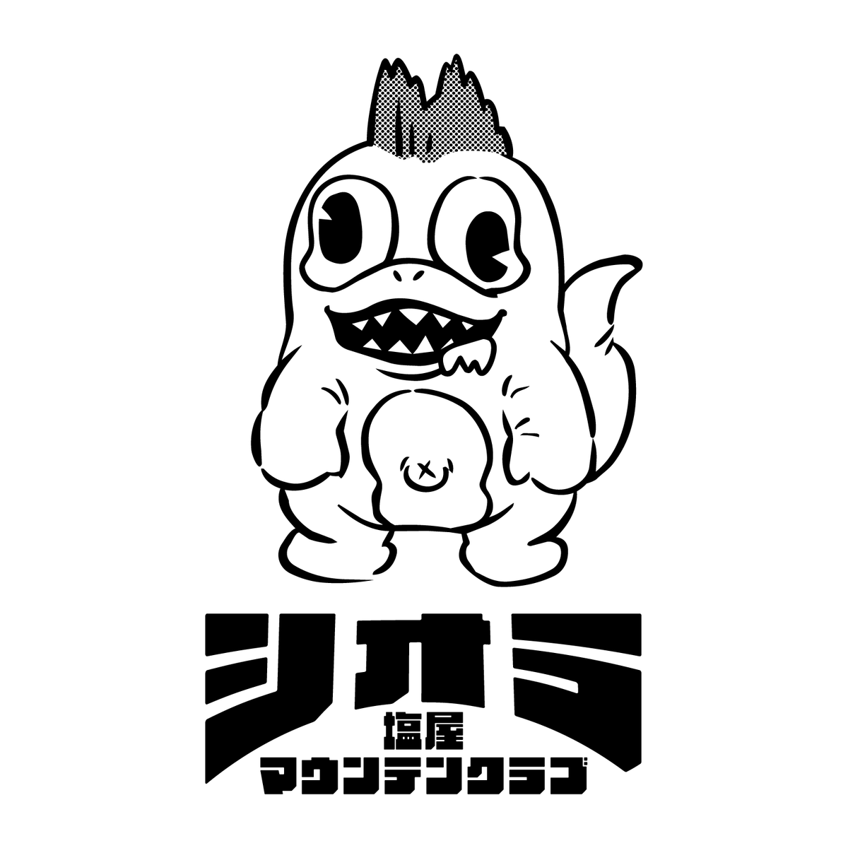 SMC シオラ モノクロプリント Tシャツ ドライ 半袖 練習着 SM0008-TS3-DRY
