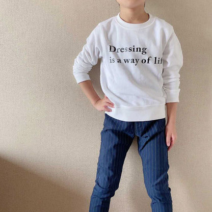 Dressing is a way of life スウェット ADORA00219-MLC-HAPPY002