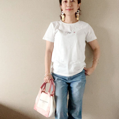 HappY ハイヒール Tシャツ ADORA5001-HAPPY001