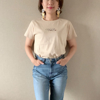HappY ハイヒール Tシャツ ADORA5001-HAPPY001