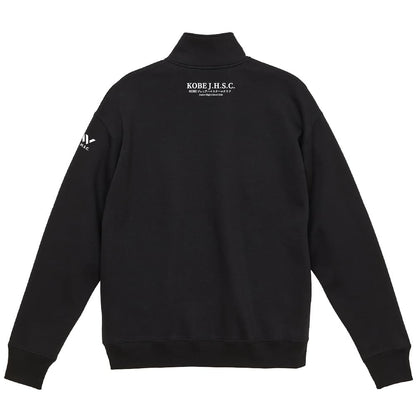 KOBEジュニアハイスクールクラブ スウェット 部活動変革 ハーフジップ スウェット（裏起毛） AW-KOBEJHSC-HZPSW-5788