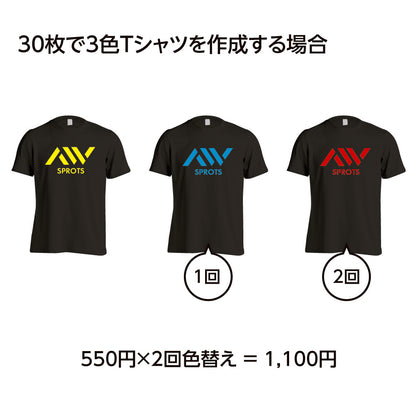 プリント色変更代